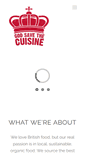 Mobile Screenshot of godsavethecuisine.com